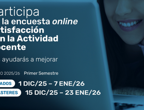 Plazo abierto para valorar la actividad docente del primer semestre, curso 2025/26