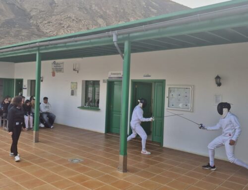 Exhibición de esgrima (Lanzarote)